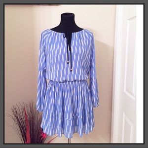 Michael Kors Tiered Print Dress